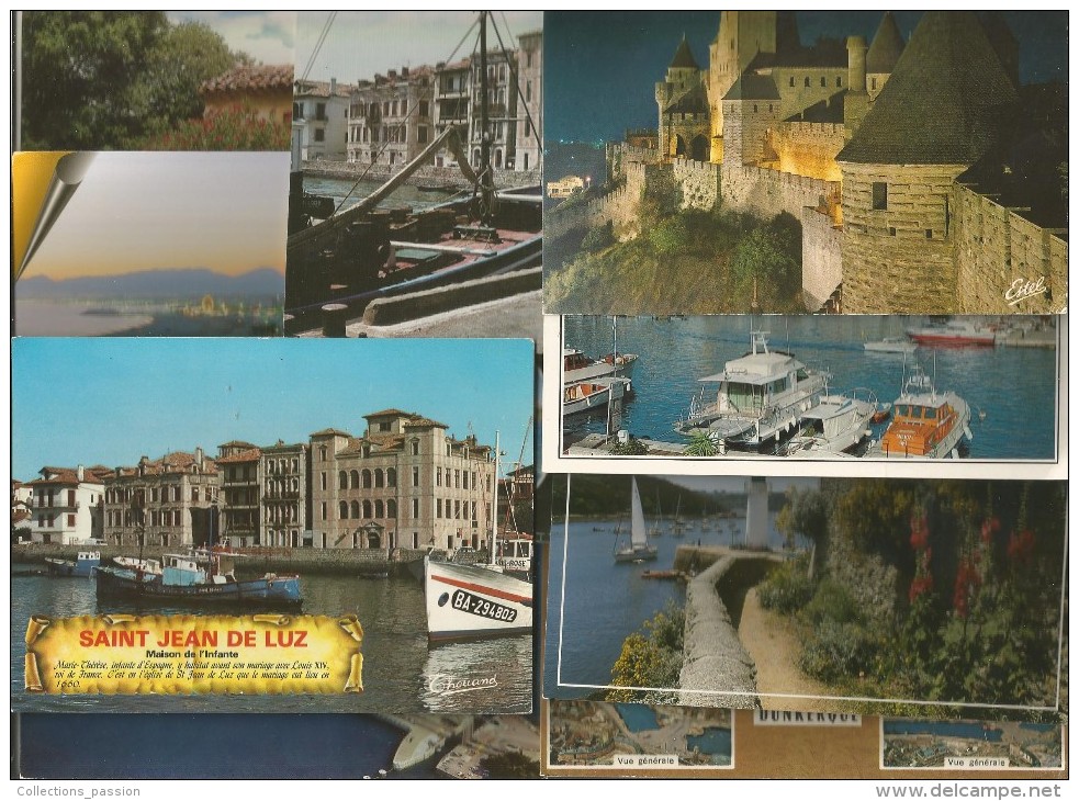 LOT DE 240 CARTES POSTALES , CPM , Bon état  , FRAIS DE PORT France : 7.00€ - 100 - 499 Postcards