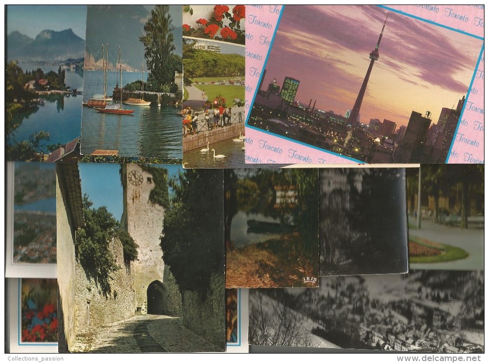 LOT DE 240 CARTES POSTALES , CPM , Bon état  , FRAIS DE PORT France : 7.00€ - 100 - 499 Postcards