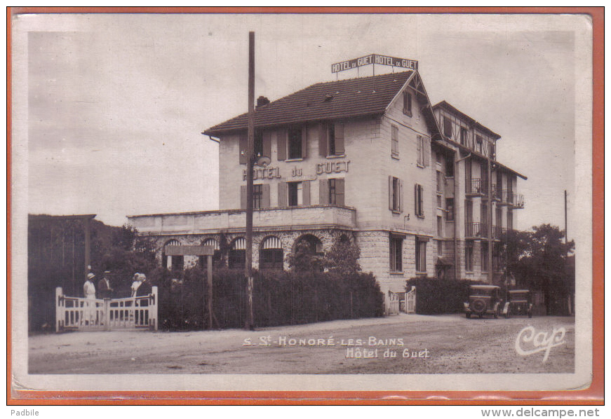 Carte Postale 58. Saint-Honoré-les-bains  Hotel Du Guet  Trés Beau Plan - Saint-Honoré-les-Bains