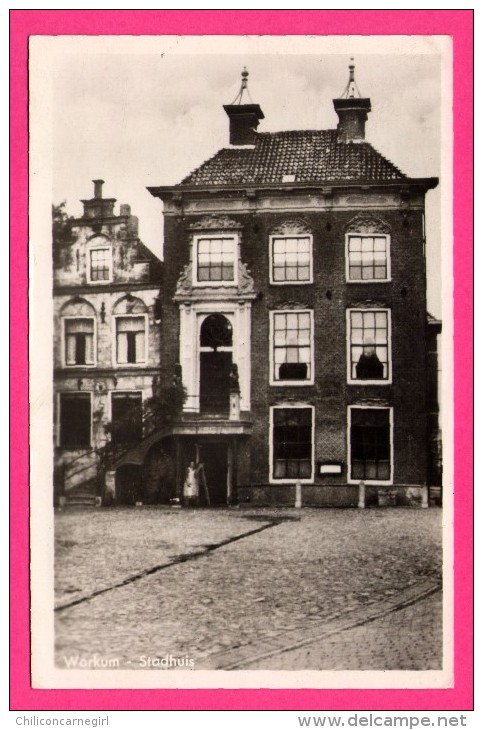 Workum - Stadhuis - 1915 - DRG - Workum