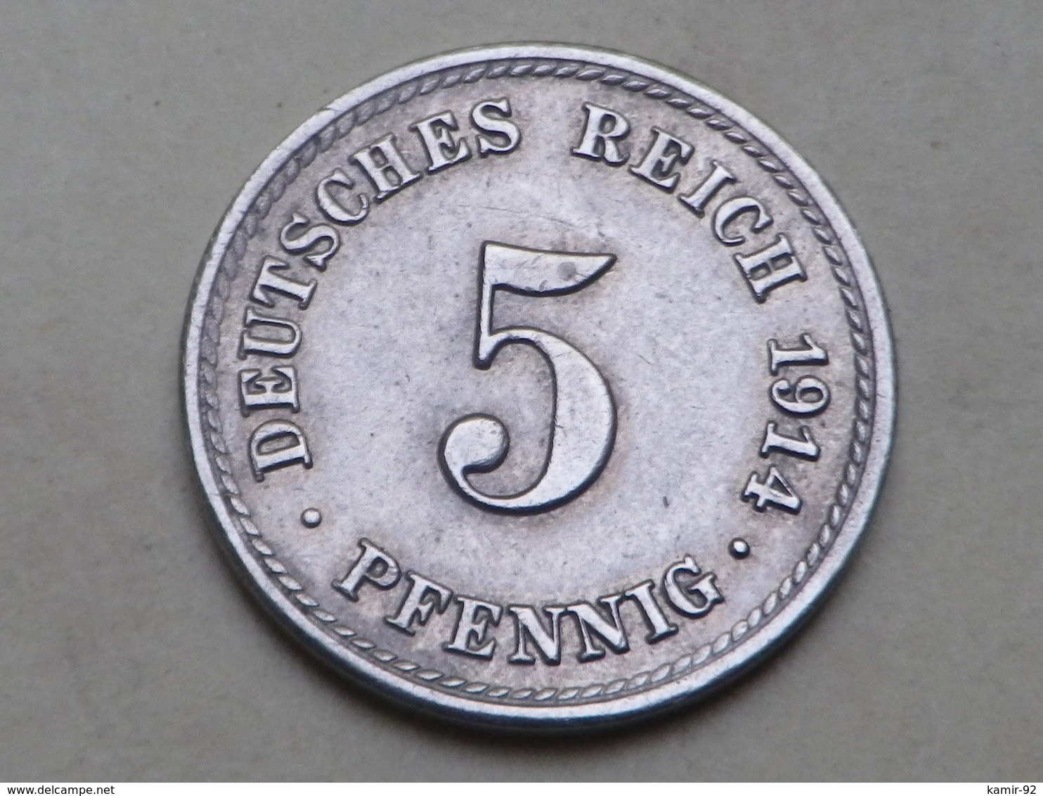 Allemagne  Empire  5 Pfennig 1914 A    BERLIN  KM# 11       Superbe - 5 Pfennig