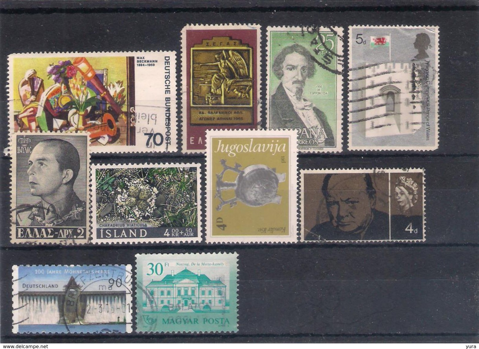 Lot 39  Europe  335   different MNH, used