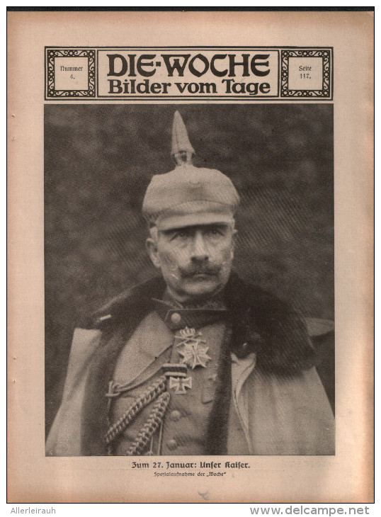 Die Woche  - Heft Nr. 4  /  Januar 1915 - Sonstige & Ohne Zuordnung