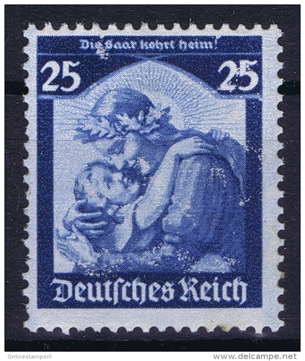 Dt Reich Mi Nr 568 MNH/**/postfrisch 1935 - Ungebraucht