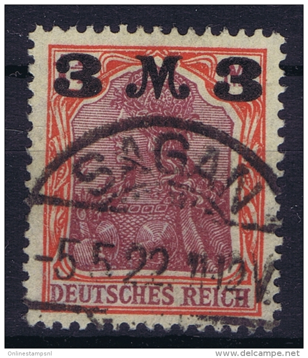 Dt Reich Mi Nr 155IIa Gestempelt/used Obl.   Infla Signed/ Signé/signiert/ Approvato - Usati