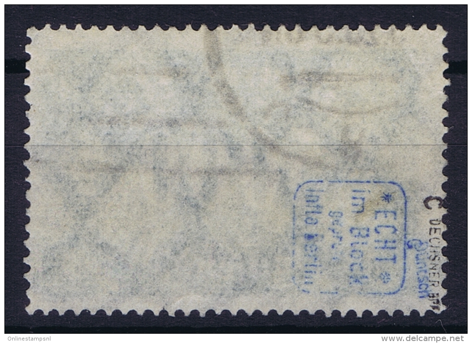 Dt Reich Mi Nr  256C  Gestempelt/used Obl.    Infla Signed/ Signé/signiert/ Approvato - Used Stamps