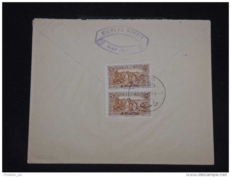 FRANCE - SYRIE - Enveloppe De Alep Pour La France  - Aff. Plaisant - à Voir - Lot P10626 - Briefe U. Dokumente