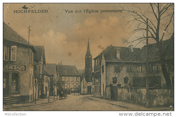 67 HOCHFELDEN / Vue Sur L'Eglise Protestante / - Hochfelden