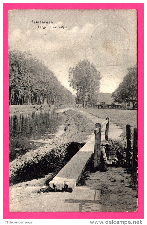 Heerenveen - Langs De Vondertjes - 1914 - Uitg. Heerenveen Boekhandel - Heerenveen