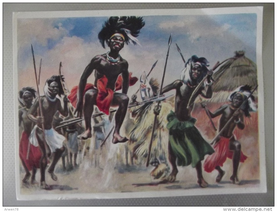 Image Ima Paris Danses Sacrees De Guerriers Kon Komba En Afrique Noire - Histoire