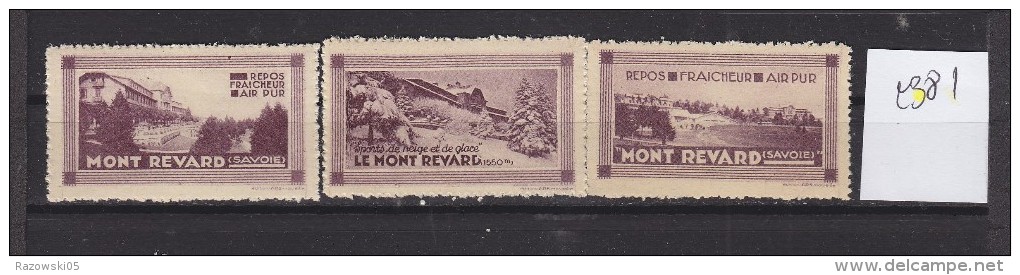 FRANCE. TIMBRE. VIGNETTE. SAVOIE. 73. MONT REVARD - Tourisme (Vignettes)