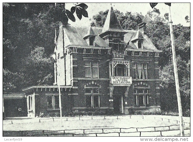 ANDENNE MAIZERET PETITE CARTE PUBLICITAIRE DU RESTAURAND DES CASTORS  DANS LA VALLEE DU SAMSON A 10 KM DE NAMUR - Andenne