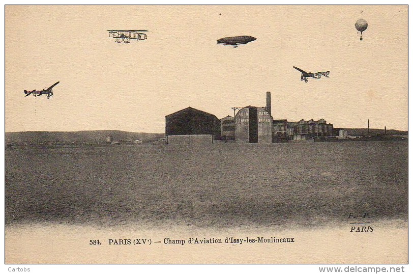 92 ISSY-les-MOULINEAUX Champ D'Aviation  (1) - Issy Les Moulineaux