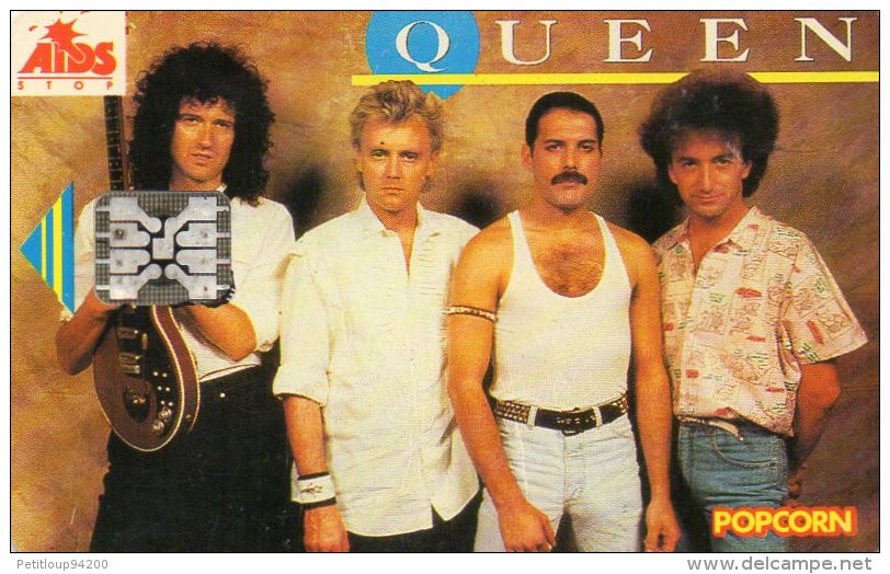 TELECARTE TCHECOSLOVAQUIE 100 QUEEN Freddie Mercury - Tchécoslovaquie