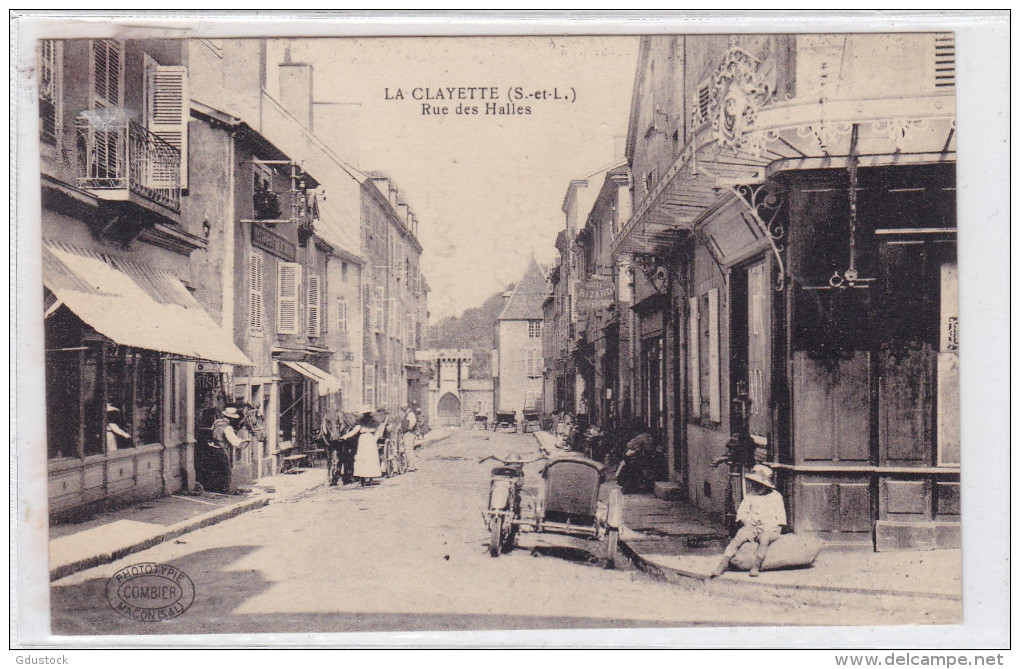 La Clayette - Rue Des Halles - Otros & Sin Clasificación