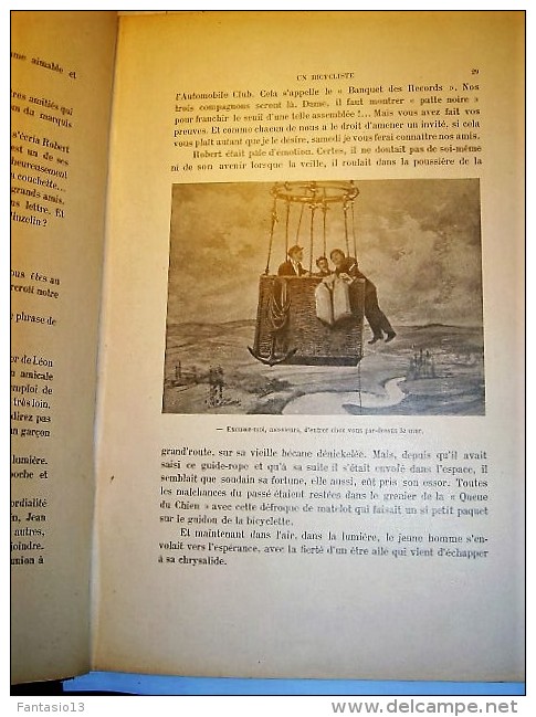 Les hommes de l´ air (Roman de sport et d´aventures)  Hugues Le Roux 1910  illustré