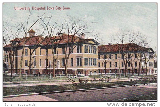 Iowa Iowa City University Hospital 1911 - Iowa City