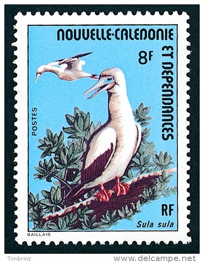 NOUV.-CALEDONIE 1976 - Yv. 400 ** TB  Cote= 3,00 EUR - Oiseaux : Fous Sula Sula ..Réf.NCE23531 - Unused Stamps