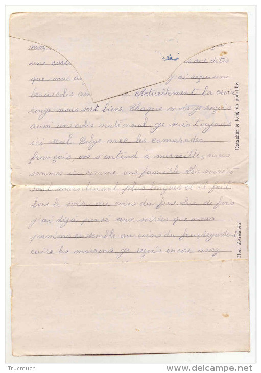 Correspondance Des Prisonniers De Guerre -  Oblitération De Censure - Feldpost - Stalag - Militaria