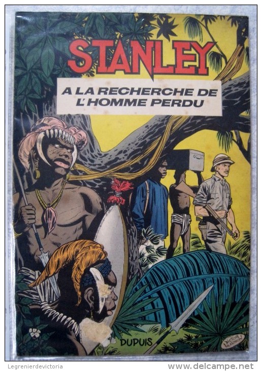 T29 / Stanley - A La Recherche De L´homme Perdu - E.O. Belge 1955 B  - Ed. Dupuis - Suske En Wiske