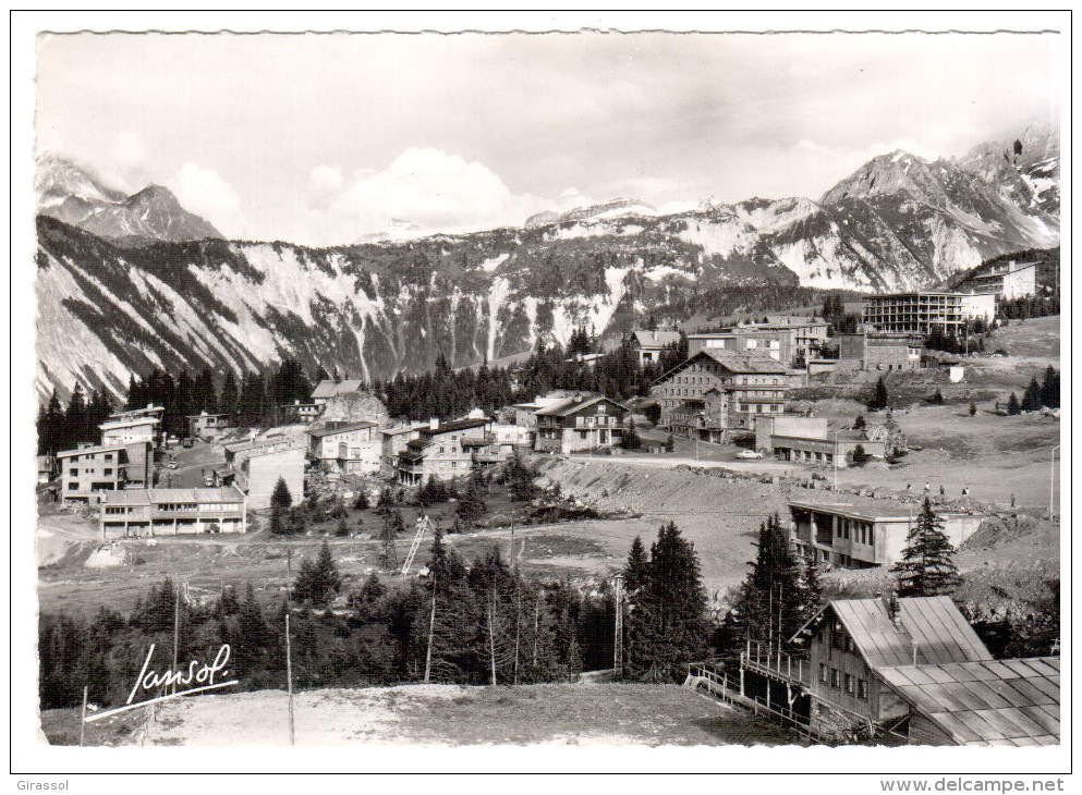 CPSM COURCHEVEL SAVOIE VUE GENERALE ED JANSOL  NOMBREUX CHALETS - Courchevel