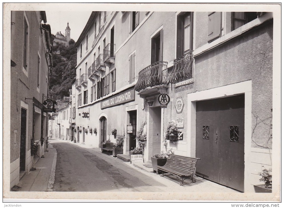 46 - ROCAMADOUR  L'Hôtel Du Lion D'Or - Rocamadour