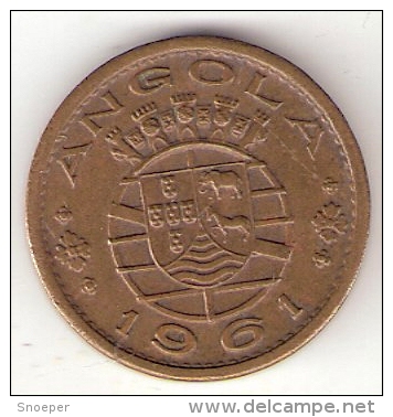 Angola  50 Centavos 1961  Km 75   Unc - Angola