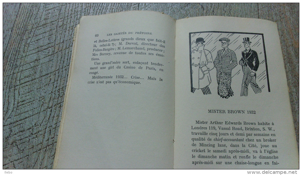 Les Gaiétés Du Prétoire De Géo London Illustrations De Favrot 1933 Justice Humour - Droit