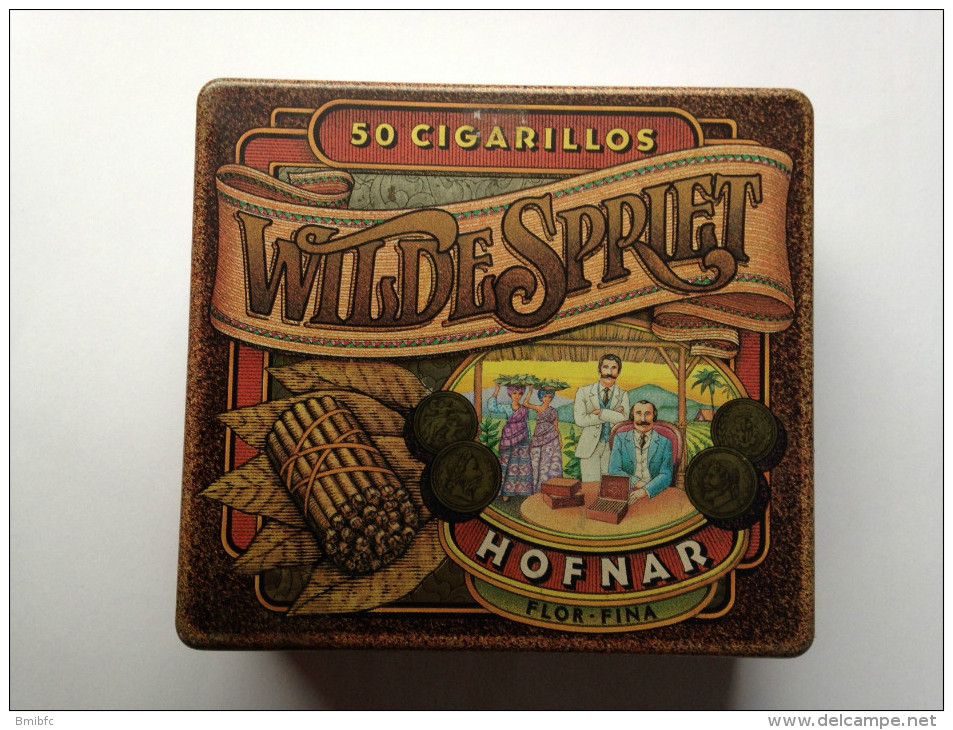 (Tabac) Belle Boite En Fer : Cigarillos Wilde Spriet - HOFNAR - Other & Unclassified