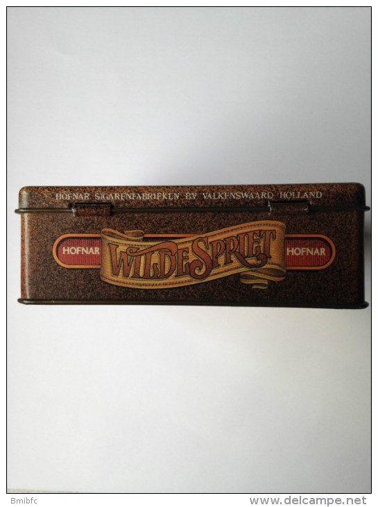 (Tabac) Belle Boite En Fer : Cigarillos Wilde Spriet - HOFNAR - Sonstige & Ohne Zuordnung