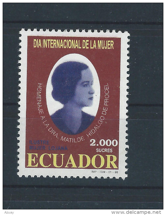 EC - 1998 - 2380 - INTERNATIONALER FRAUENTAG - MUJER- ECUADOR - EQUATEUR - MNH -** -POSTFRISCH - Equateur