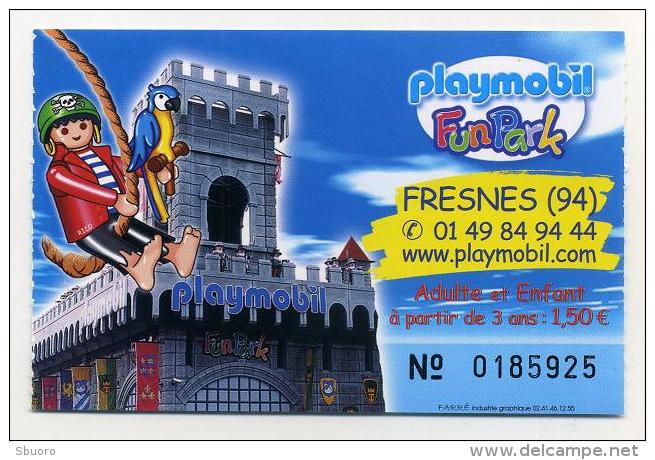 Ticket Entrée Funpark Playmobil - Fresnes (94), France - Biglietti D'ingresso