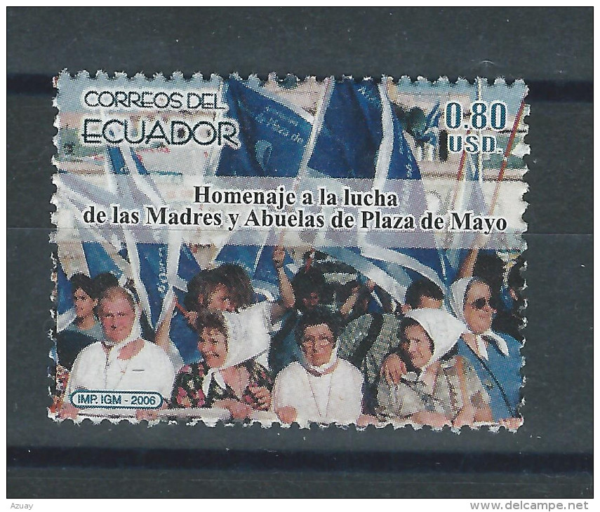 EC - 2006 - 2928 - PLAZA DE MAYO , BUENOS AIRES(2) - ECUADOR - EQUATEUR - MNH -** -POSTFRISCH - Equateur