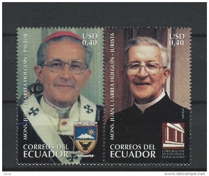 EC - 2006 - 3009-3010 - PAAR -PAIR - JUAN LARREA HOLGUIN - ECUADOR - EQUATEUR - MNH -** -POSTFRISCH - Equateur