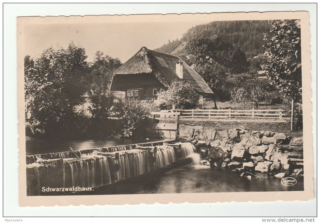 1934 Baden GERMANY Stamps COVER  (postcard  ) - Covers & Documents