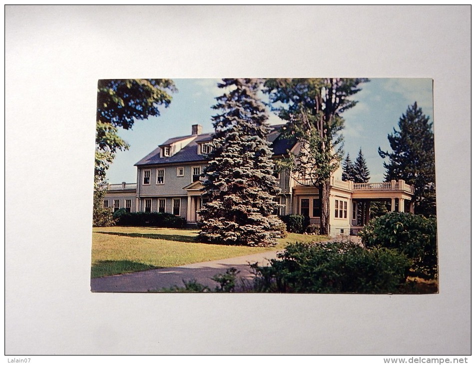 Carte Postale Ancienne : FOUNDRESS HALL, RIVIER COLLEGE, NASHUA, Cafeteria And Faculty Residence - Nashua