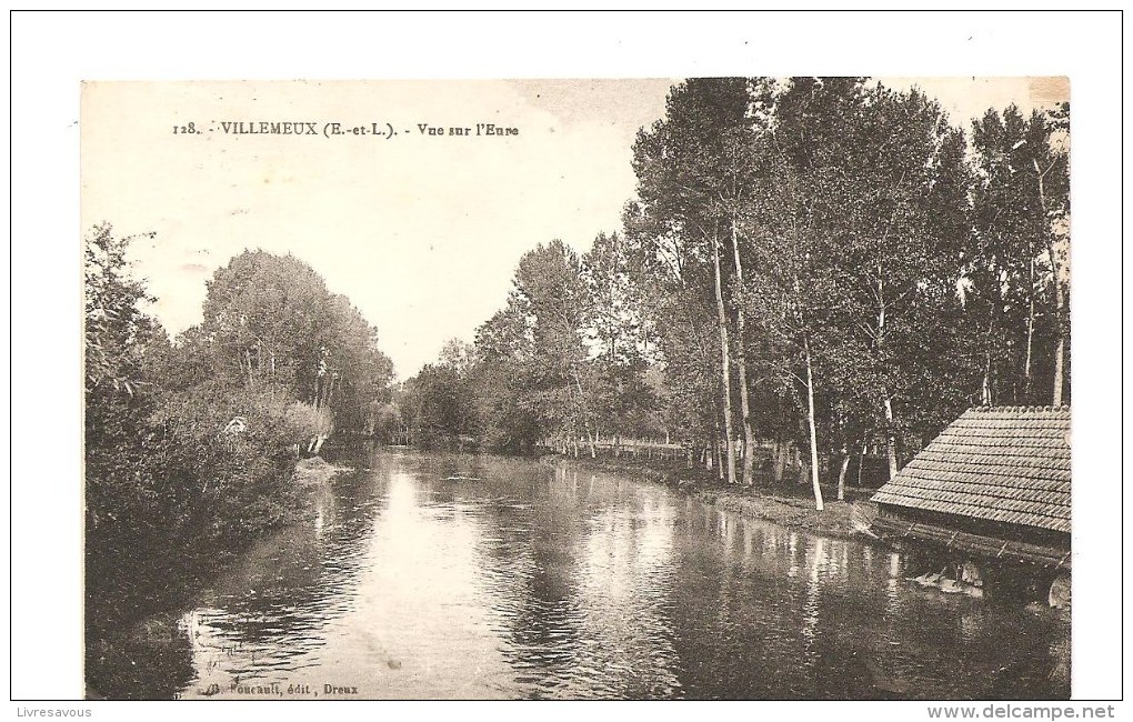 CPA 28 Villemeux Sur Eure Vue Sur L'Eure - Villemeux-sur-Eure