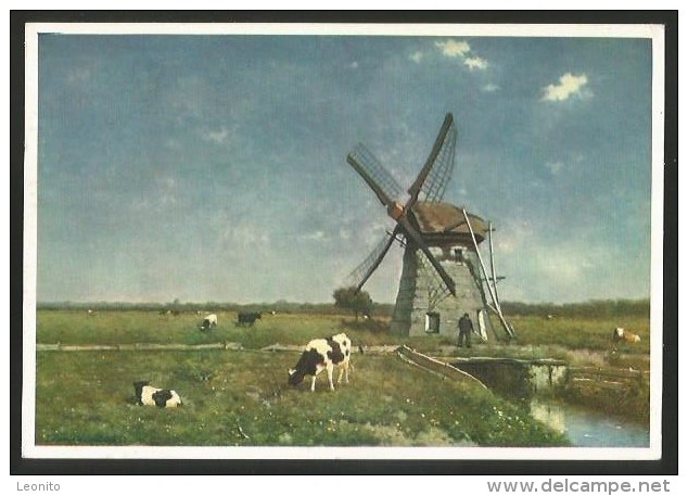 SCHIEDAM Paysage Avec Moulin Près De Schiedam Weissenbruch Painter Gravenhage 1945 - Schiedam