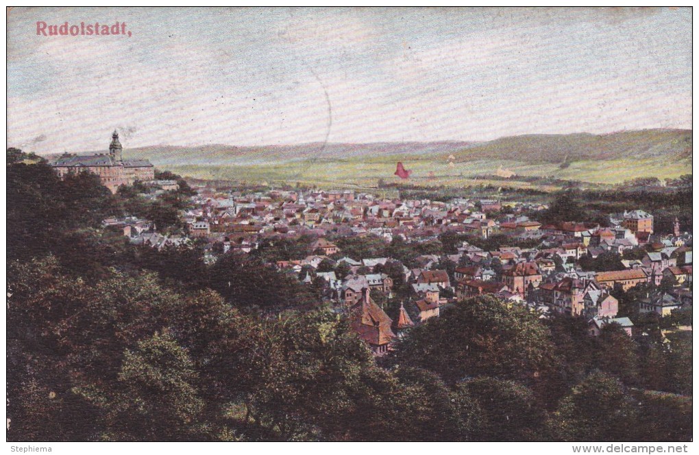 Carte Postale, Rudolstadt - Rudolstadt