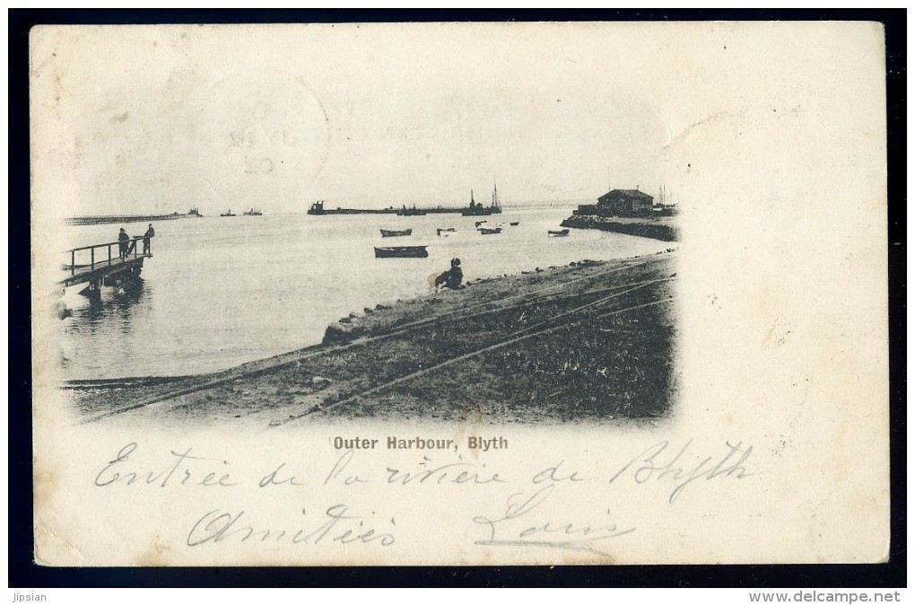 Cpa Angleterre -- Blyth , Outer Harbour     OCT22 - Other & Unclassified