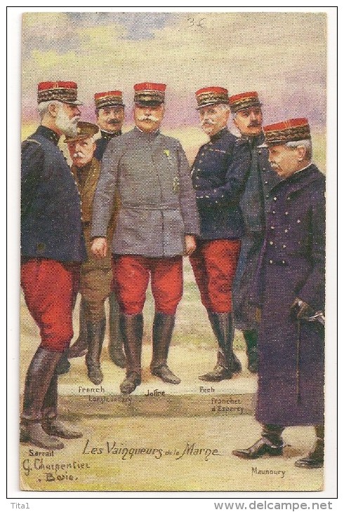 S3464 - Les Vainqueurs De La Marne - War 1914-18