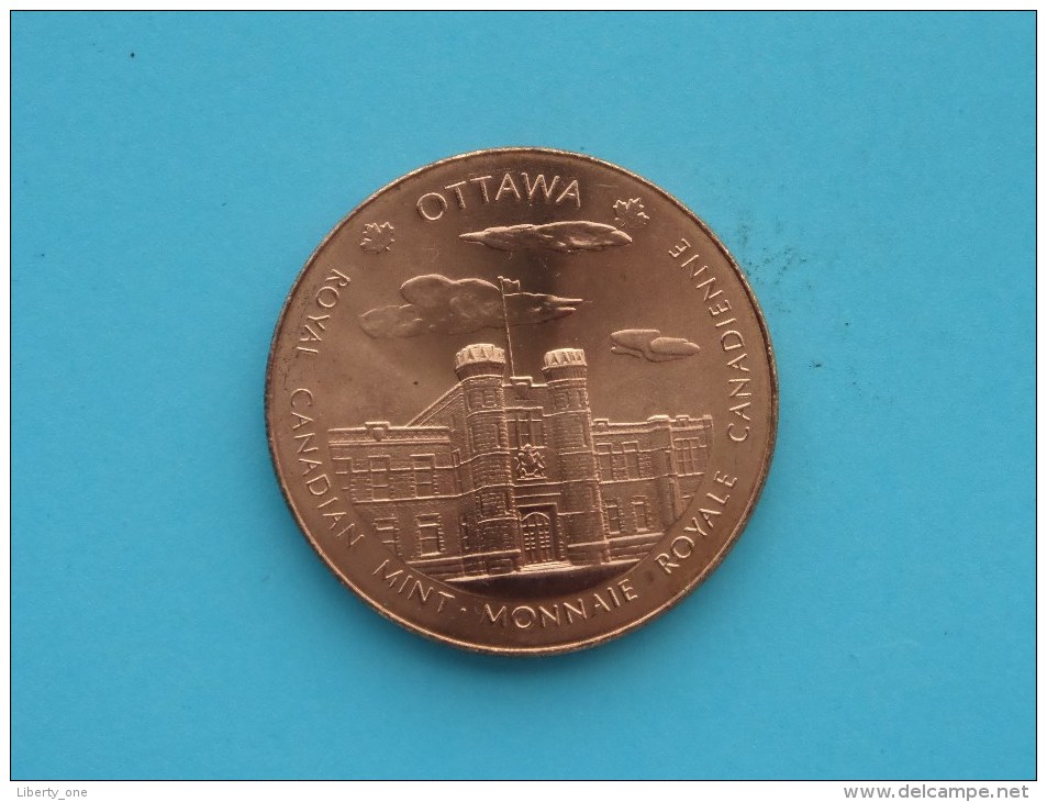 Royal CANADIAN Mint WINNIPEG OTTAWA ( 36 Mm. / 19,7 Gr. Rood Koperkleur - For Grade, Please See Photo ) ! - Autres & Non Classés