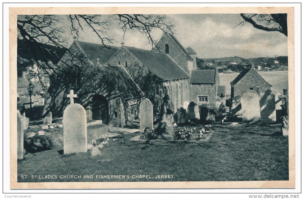 CPSM - JERSEY - St Brelades Church And Fishermen's Chapel, Jersey - Autres & Non Classés