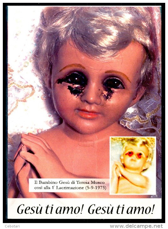 Santino - Lacrimazione Di Gesu' Bambino - - Devotion Images