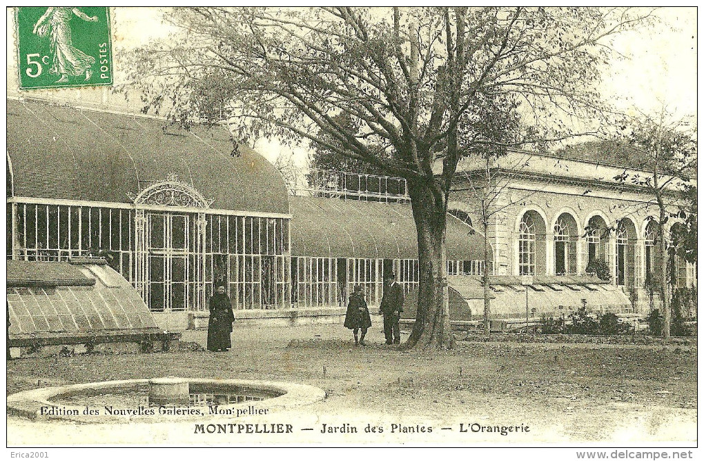 Montpellier. Jardins Des Plantes,L'Orangerie. - Montpellier