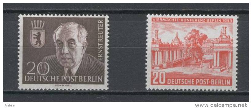 BERLIN Nr.115 + 116, Postfrisch - Ungebraucht