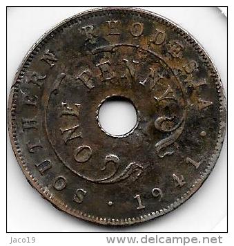 SOUTHERN RHODESIA PENNY 1941 - Rhodésie