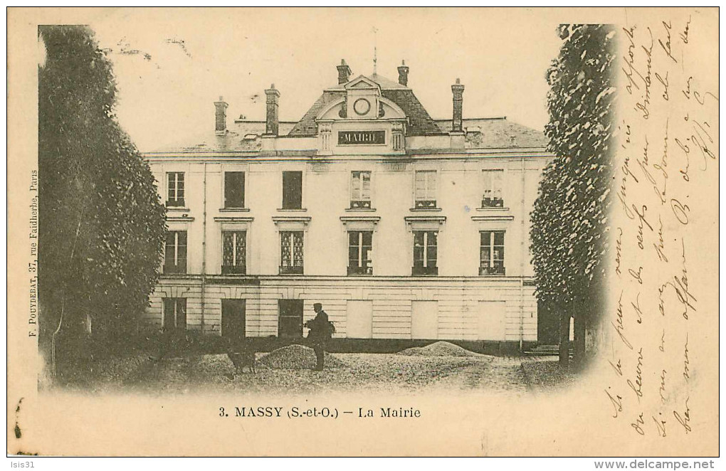 Dép 91 - Massy - La Mairie - état - Massy