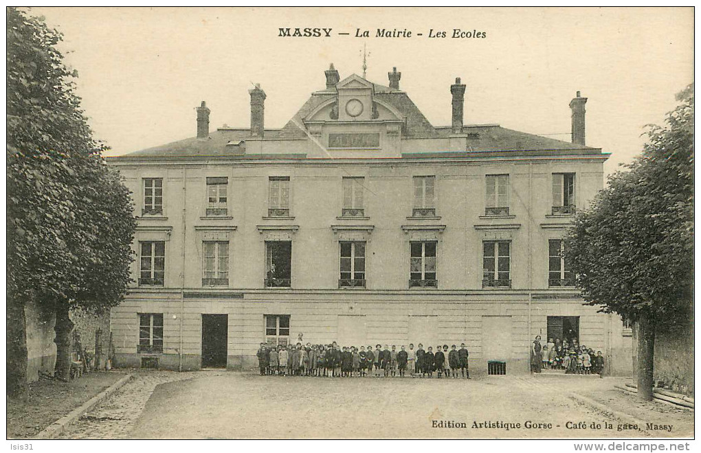 Dép 91 - Massy - La Mairie - Les écoles - état - Massy