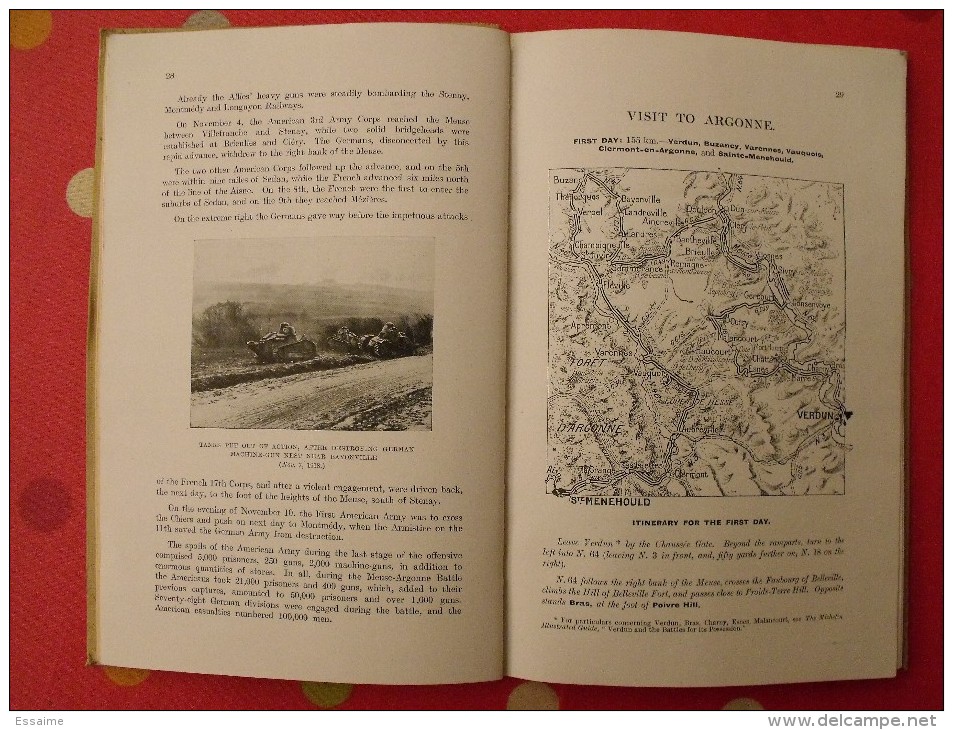 illustrated Michelin guides to the battle-fields (1914-1918). the americans in the great war; vol 3, meuse argonne. 1919